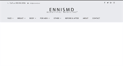 Desktop Screenshot of ennismd.com
